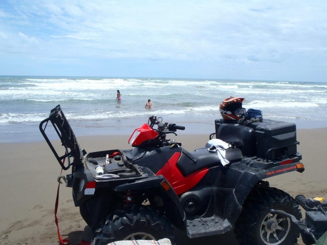 Una parada para nadar